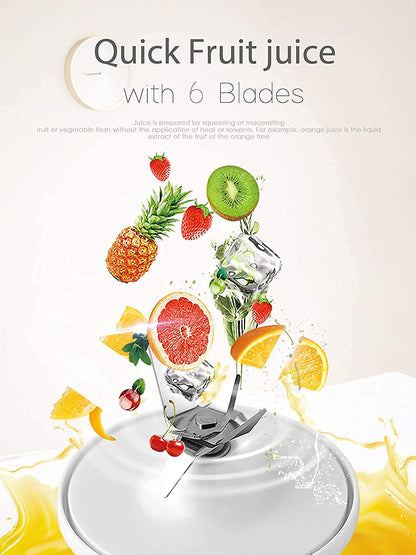 6 BLADE JUICER BOTTLE