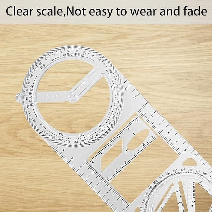 Multifunctional Geometric Ruler