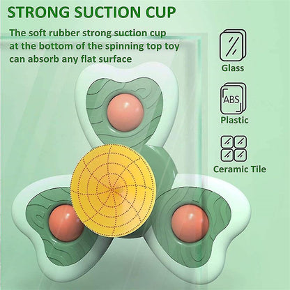 3 Pc baby spinner with suction