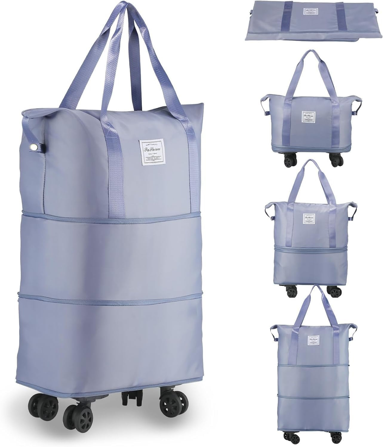 Rolling Duffle Bag with Wheels Travel Bag