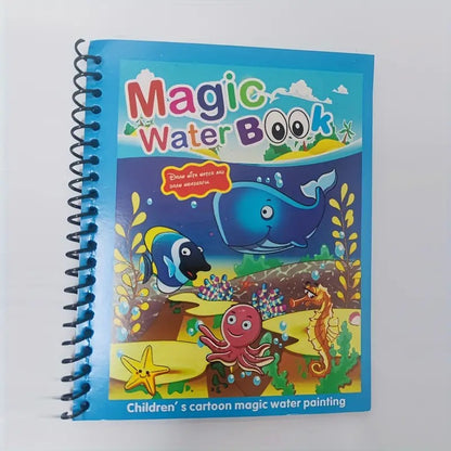 Water Magic Book, Magic Doodle Pen, Coloring Doodle Drawing Board Games for Kids, Educational Toy for Growing Kids