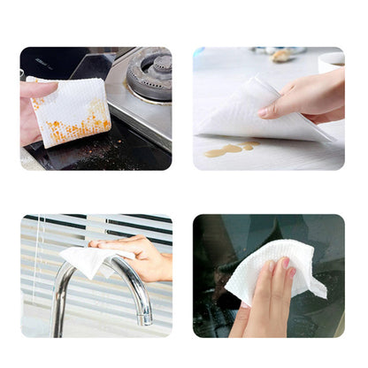 Kitchen Cleaning Wipes | Strong Decontamination Kitchen Wipes | Disposable Kitchen Wet Wipes Household Cloth Towel For Removing Grease Stains And Cleaning Glass Table Wet Tissue Wipes