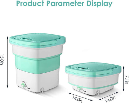 FOLDING PORTABLE WASHING MACHINE