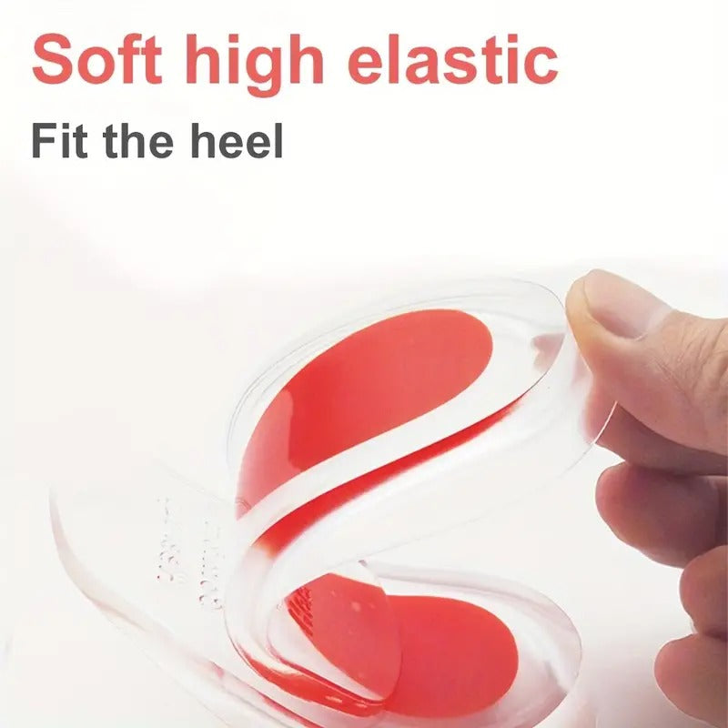 Silicon Gel Heel Cushion Insoles