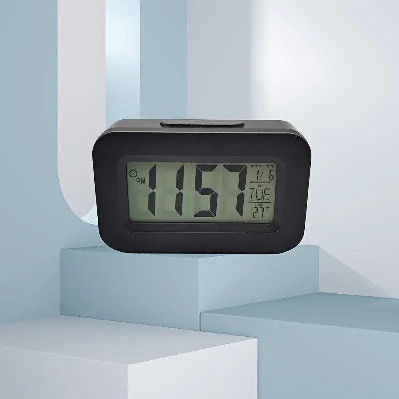 Small Black Digital Clock