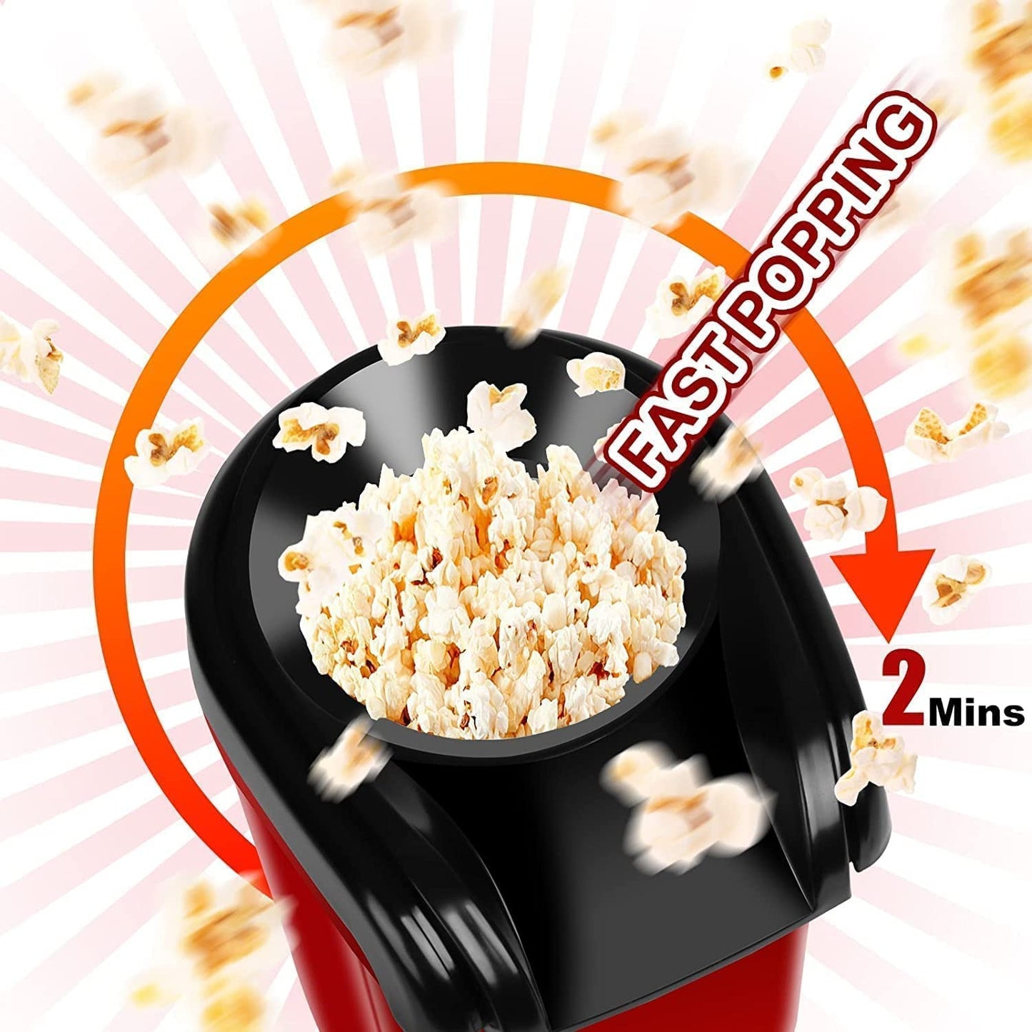 Electric Popcorn Maker Squre Model