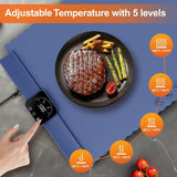Food Warming Mat Food Warmer Foldeble