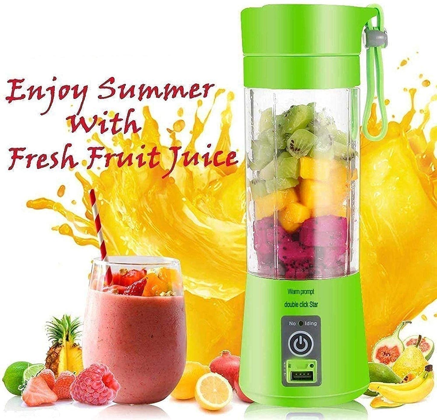 6 BLADE JUICER BOTTLE