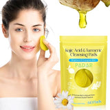 Turmeric Kojic Acid Face Cleansing Foaming Pads