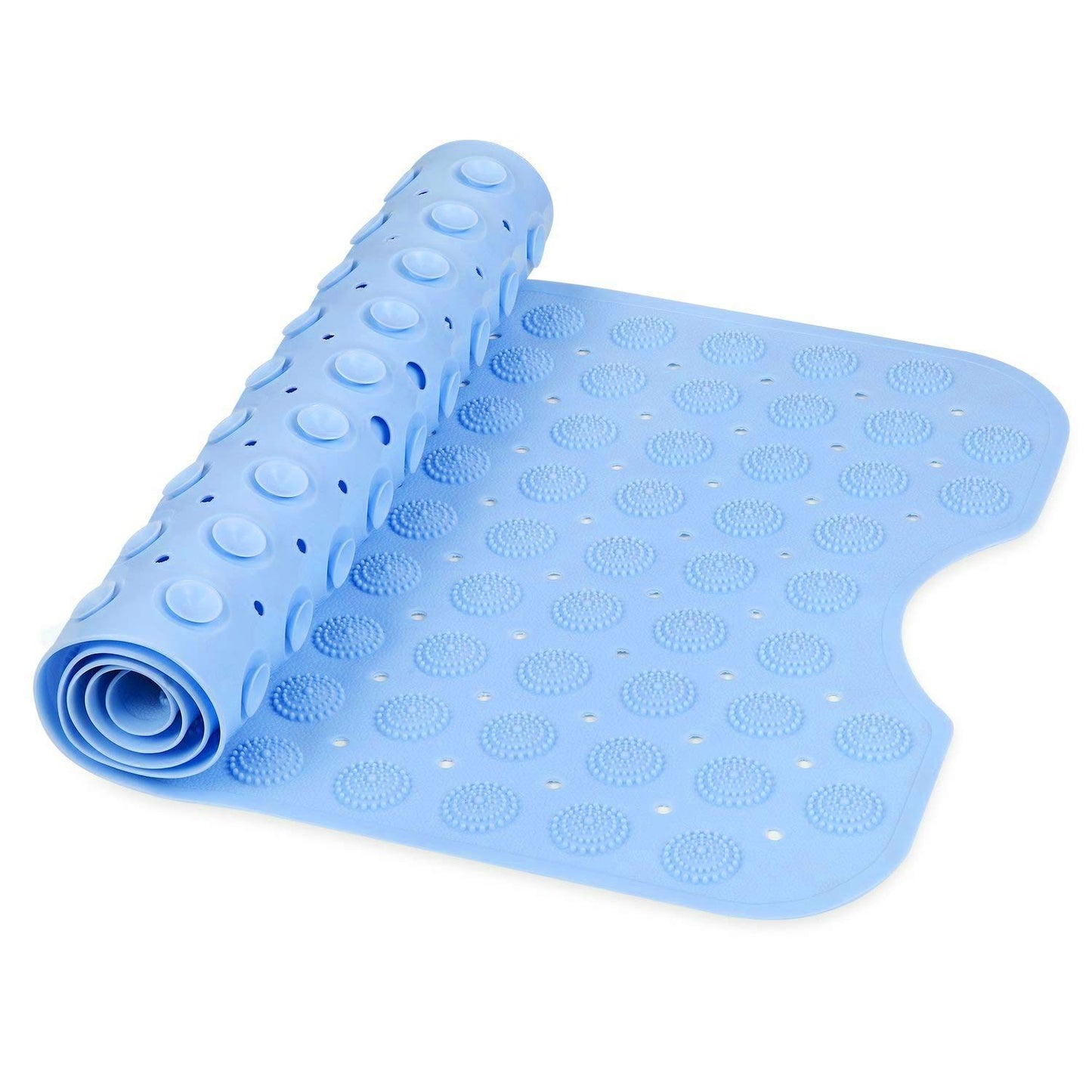 SQURE SHOWER MAT BLUE