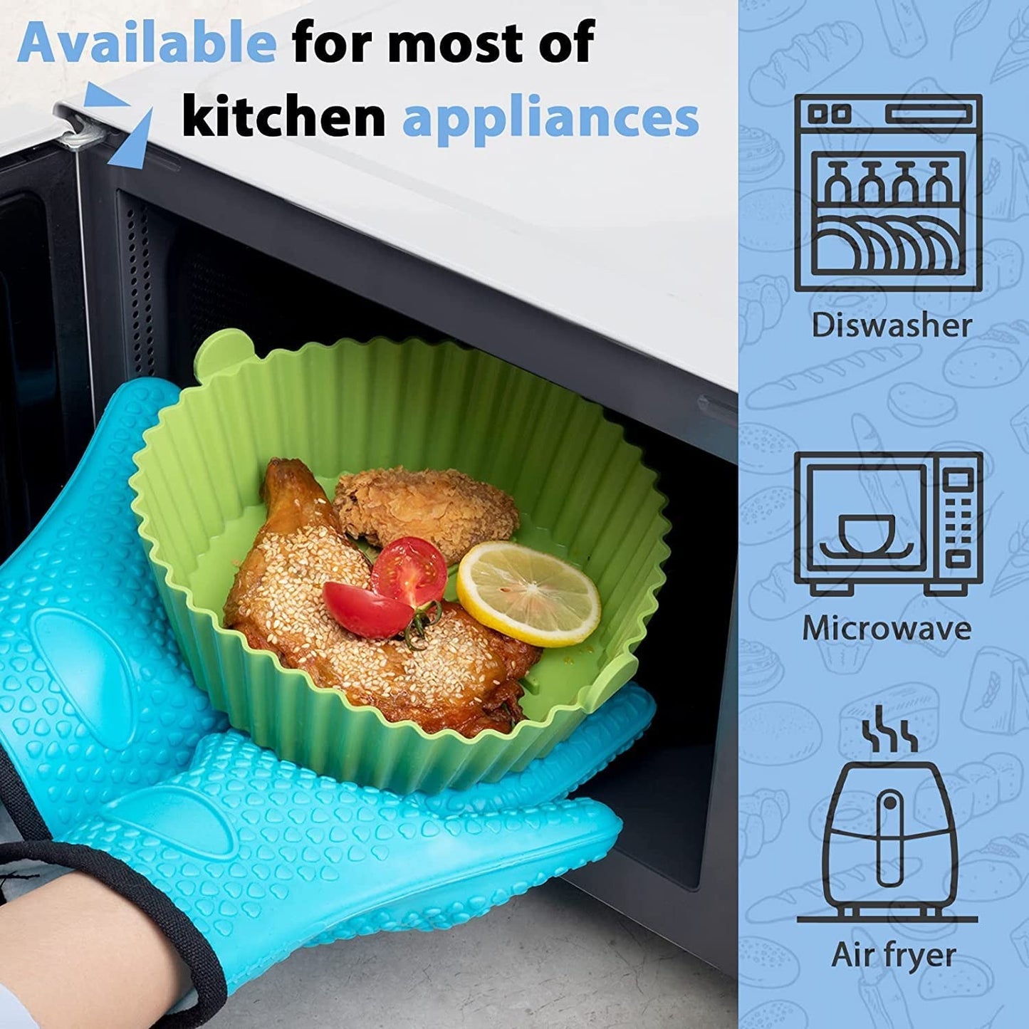Air Fryer Silicone Pot Pack of 1