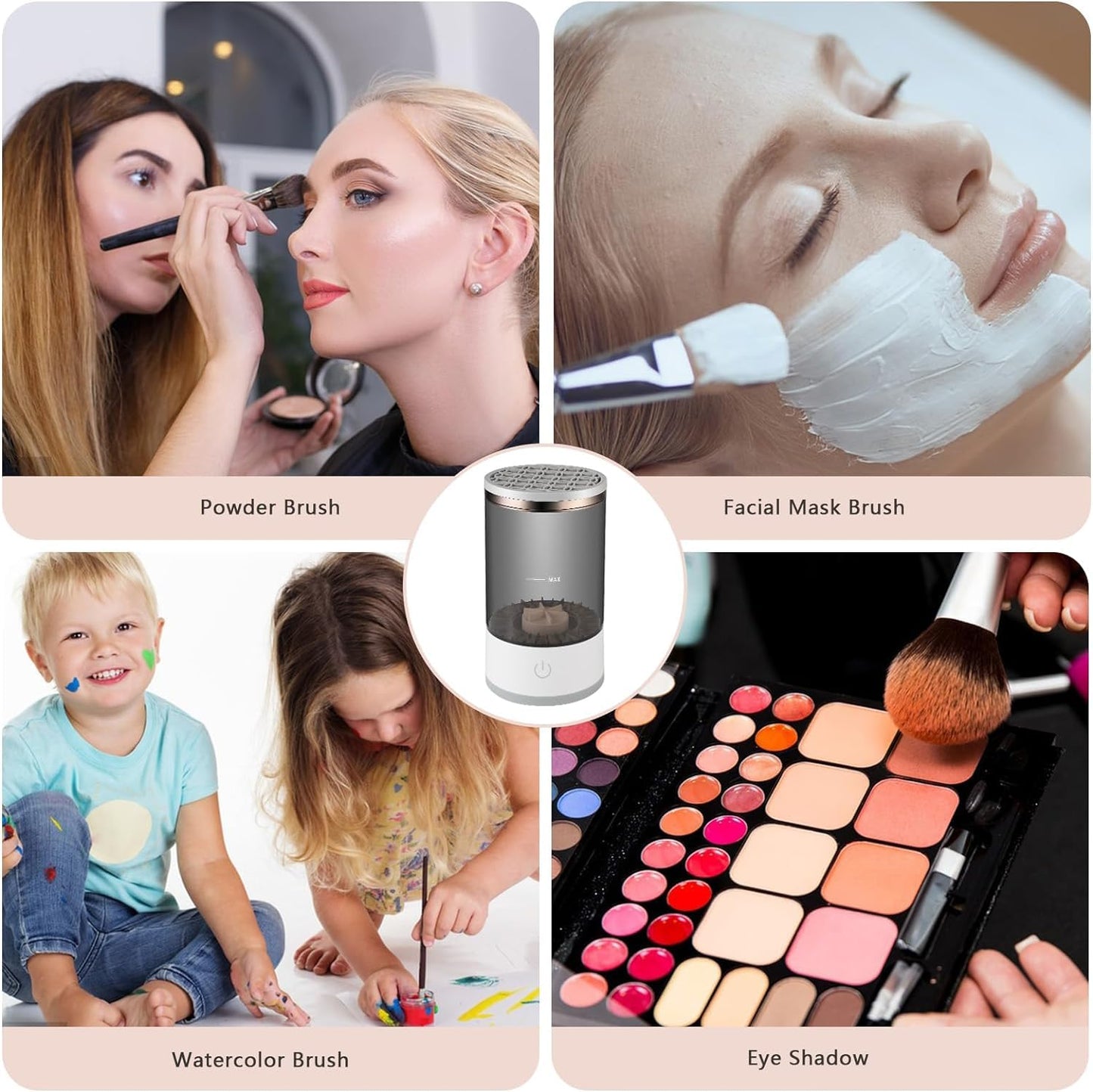 Electric Makeup Brush Cleaner Machine