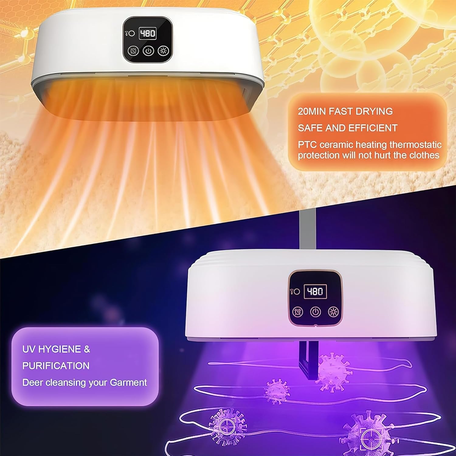 Portable Electric Cloth Dryer Warmer