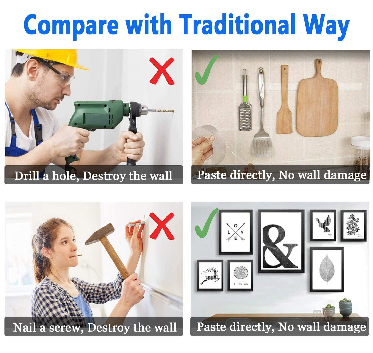 Double Sided Tape 2mm, 3Meters