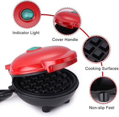 PORTABLE MINI WAFFLE MAKER