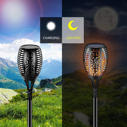 SOLAR FLAM LIGHT FOR SOLAR GARDEN