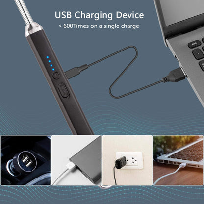 Usb gas lighter with cable