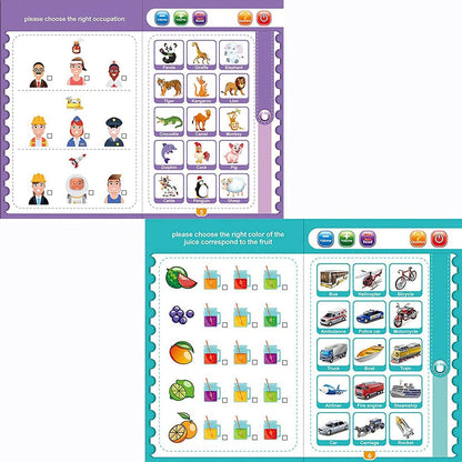 INTELLIGENCE E-BOOK FOR LEARNING BOOK WITH SOUND KIDS