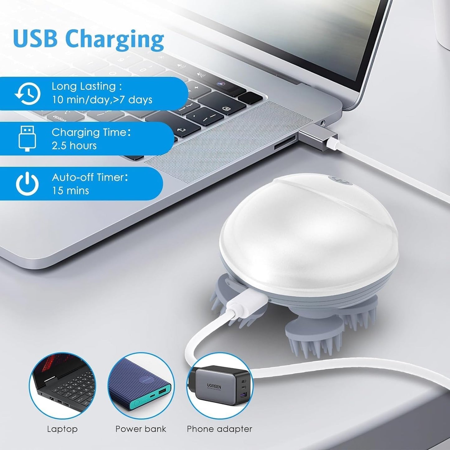 Electric Head,Scalp Massager