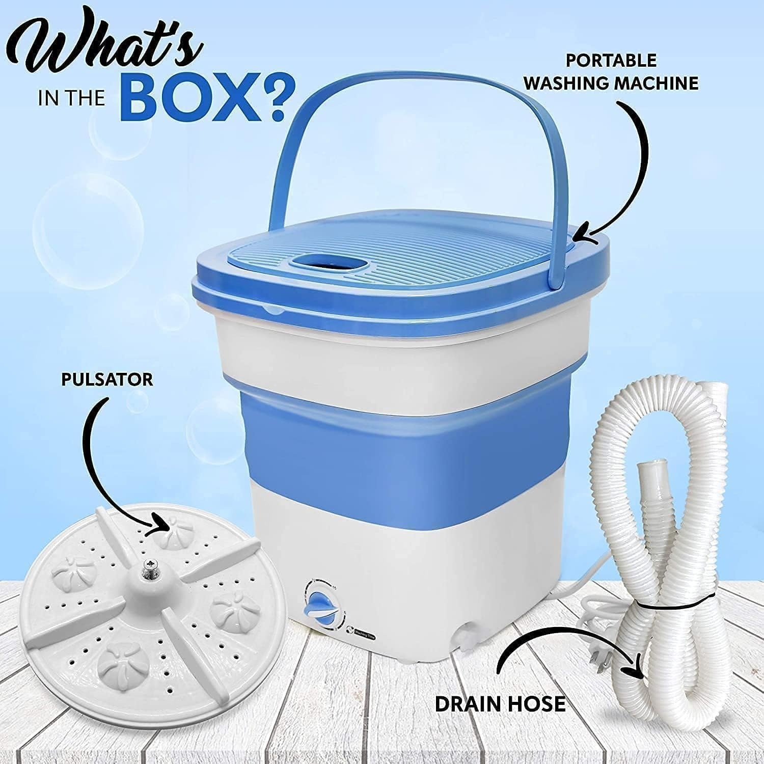 Portable Folding Washing Machine 6.5L