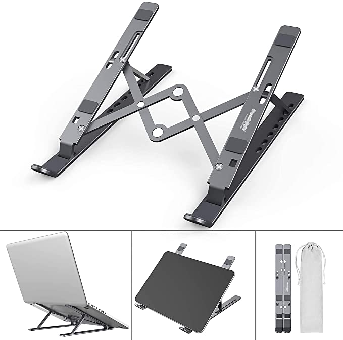 ADJUSTABLE LAPTOP TABLE STAND