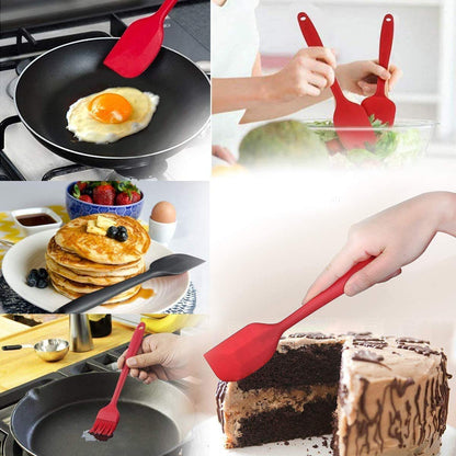 SILICONE SPATULA SETS OF 6 PCS