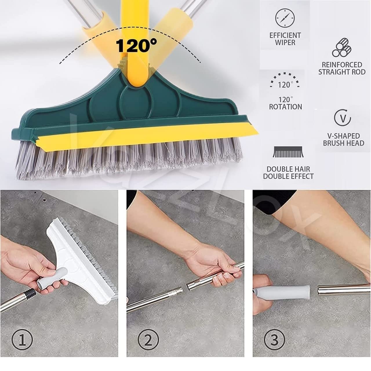2-in-1 Bathroom Cleaning Brush