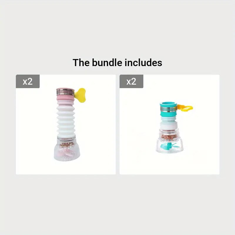 Flexible Anti Splash Water Saving Faucet With Key