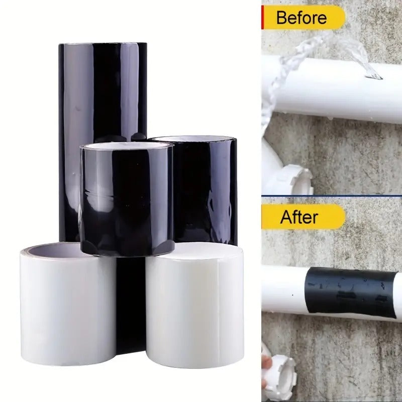 PVC Rubberized Water Leakage Seal Tape Silicon Sealant Tape Waterproof Flex Tape for Water Tank Sink Sealant for Gaps