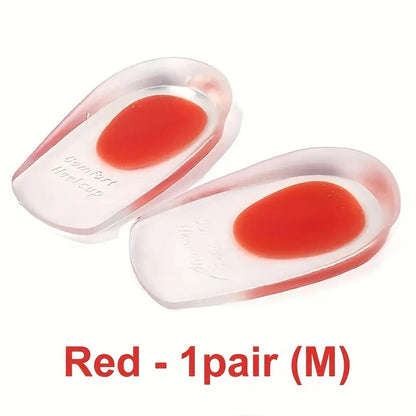 Silicon Gel Heel Cushion Insoles