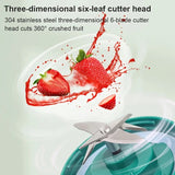 Portable 6 Blade Juicer - 2 USB