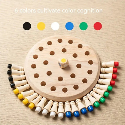 Toys Wooden Memory Matchstick Chess Game, Multicolor Kids Intelligence Game I Made in India, Multicolor Matching Games, Wooden Memory Match Stick Chess Game