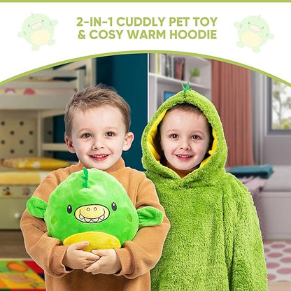 Kids Oversized Pet Hoodie Blanket