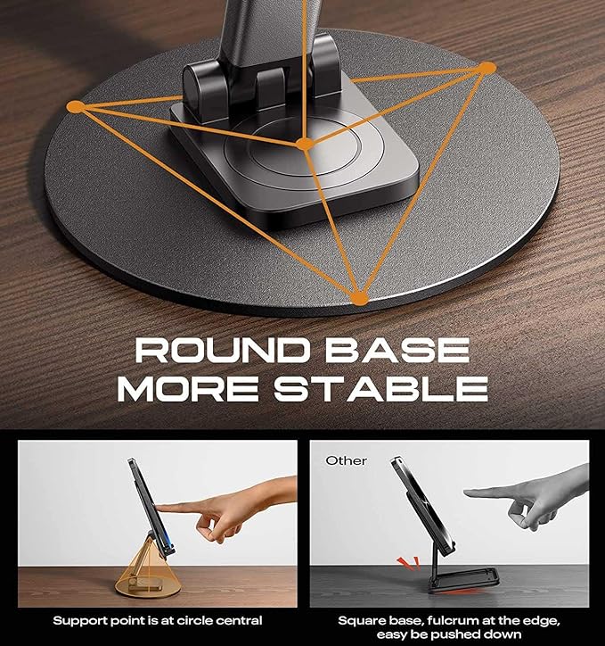 NEW METAL ROTATING MOBILE STAND