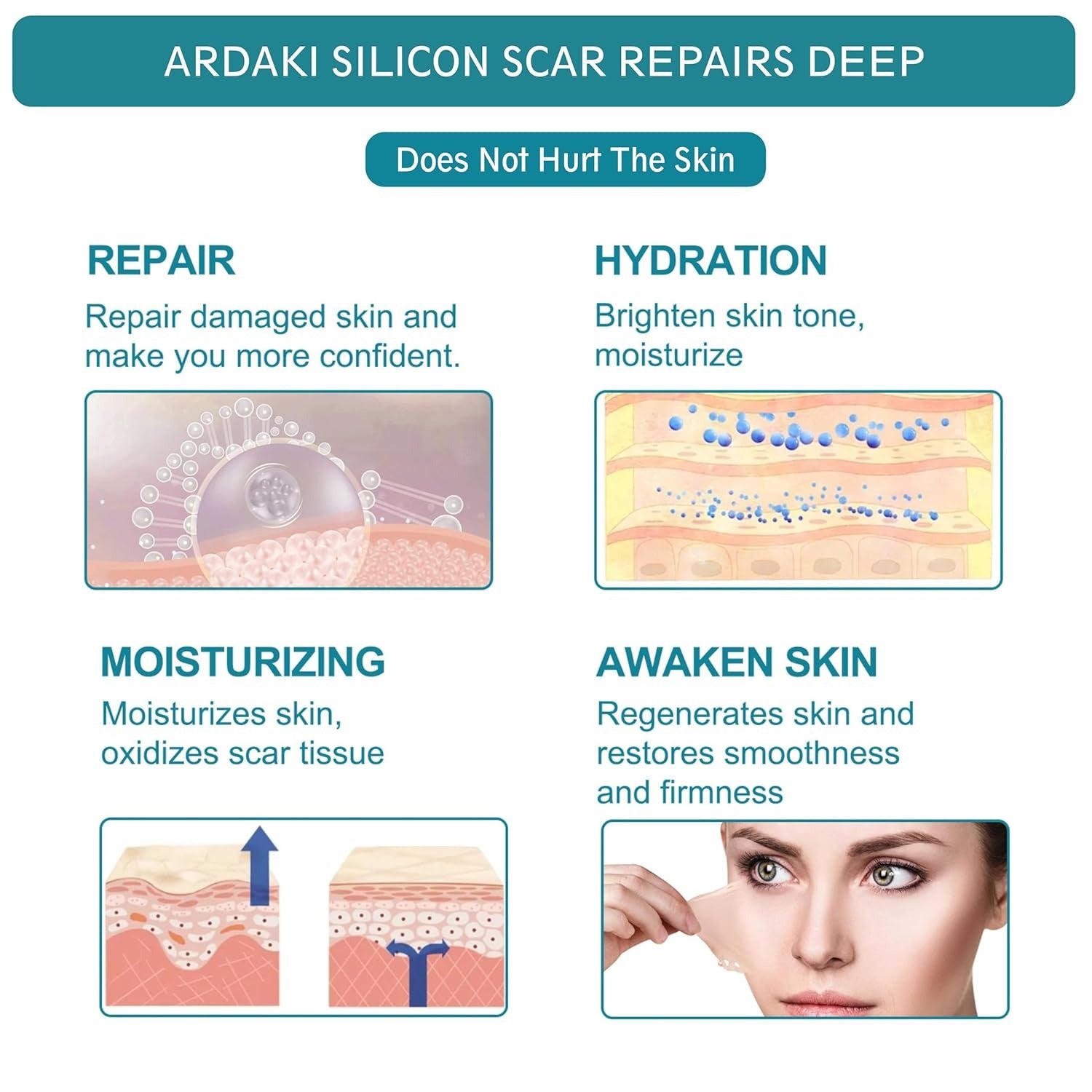 Silicon Scar Removal Tape