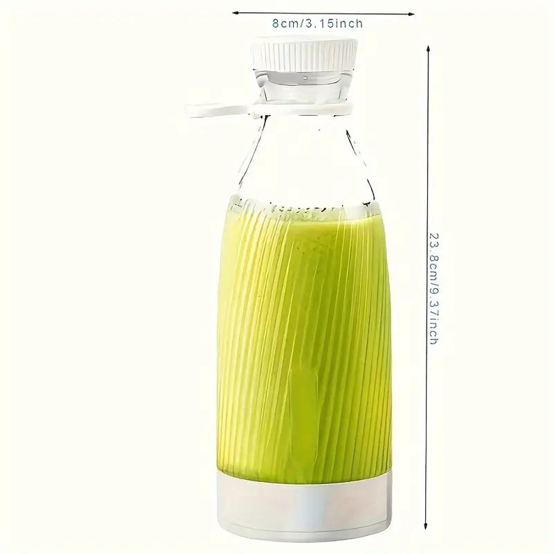 USB Rechargeable Mini Juicer Blender, Portable Blender, Electric Juicer Bottle Blender Grinder Mixer, Personal Size Blender for Juices, Shakes and Smoothies