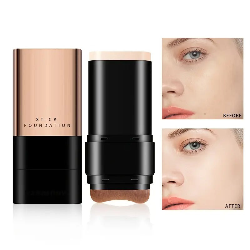Velvet Matte Foundation Stick with Brush