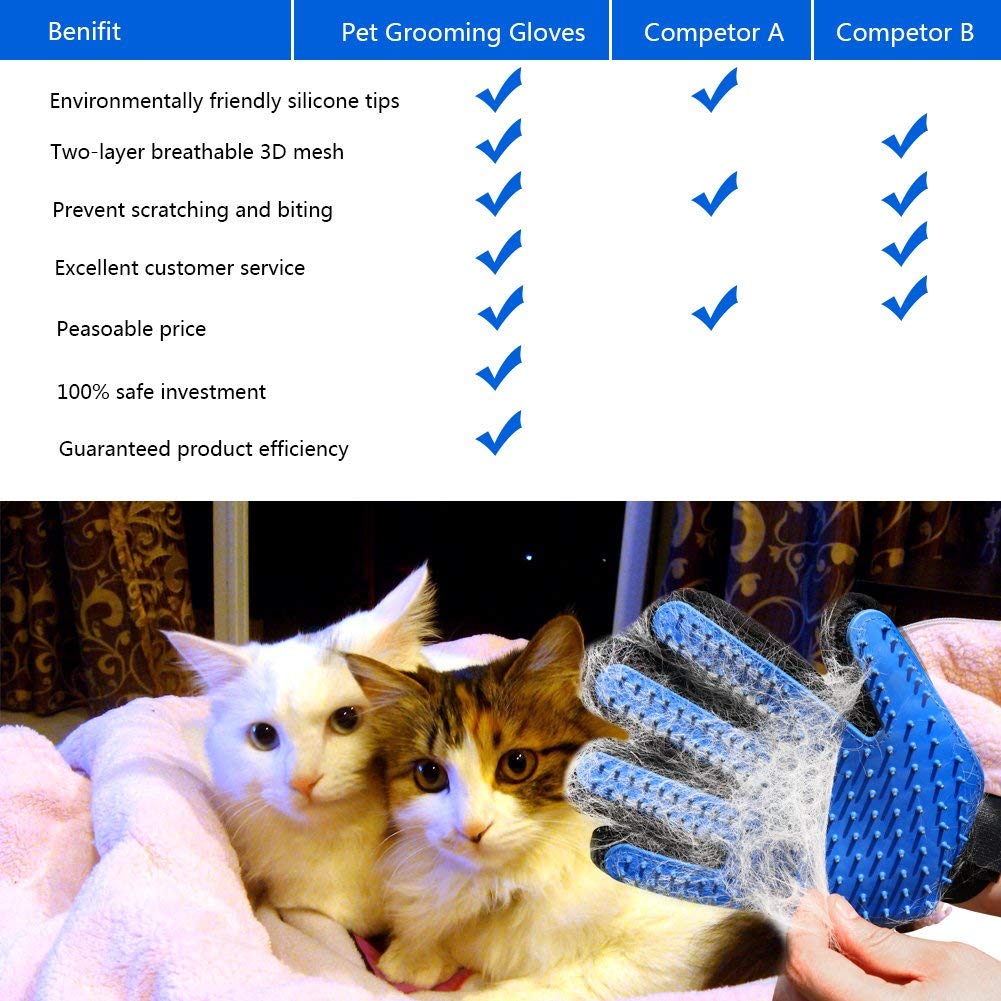 DOG CLEANER GLOVES