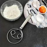 Stainless Steel Dough Flour Whisk Atta maker