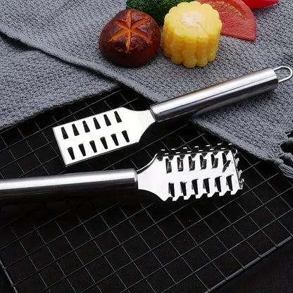 Stainless Steel 3 in 1 Fish Maw Knife, Scaler Remover with Sawtooth Easily Remove Fish Scales-Cleaning Brush Scraper Kitchen Tool