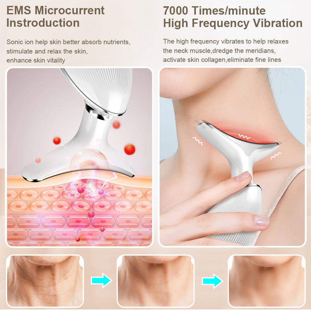 Therapy for Face - Vibration Massager Skin Rejuvenation Beauty Device for Face and Neck and Radiant Appearance