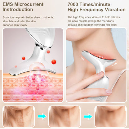 Therapy for Face - Vibration Massager Skin Rejuvenation Beauty Device for Face and Neck and Radiant Appearance