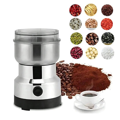 Stainless Steel Nima Multifunctional Grinder Smash Machine Coffee Beans Electric Grinder and Coffee Maker Household Electric Mixer Grinder