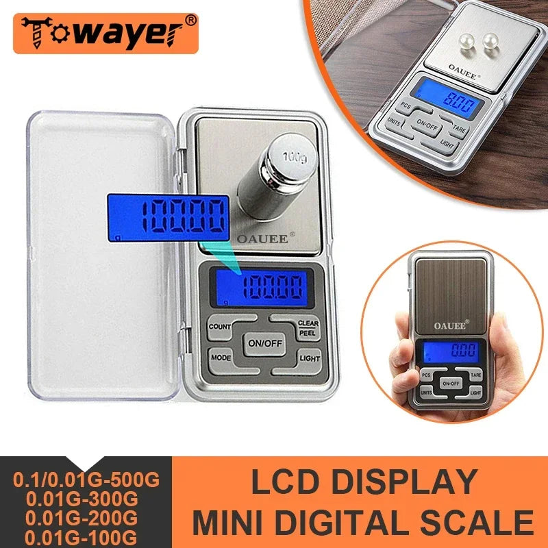 Jewellery Scale | Weight Scale | Digital Weight Machine | weight machine for gold | Electronic weighing machines for Jewellery 0.01G to 200G Small Weight Machine for Shop