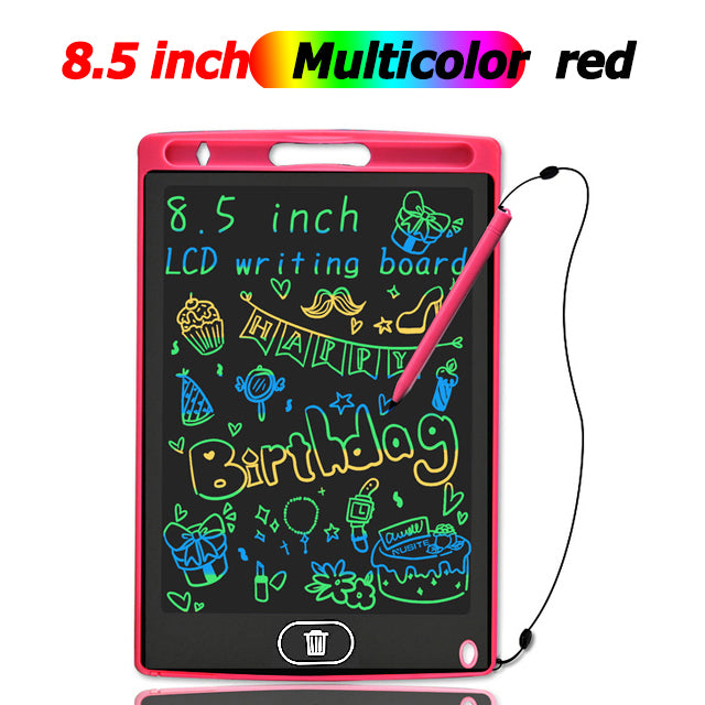 8.5 Inch LCD Writing Tablet E-Notepad Ruff Pad (Multicolor)