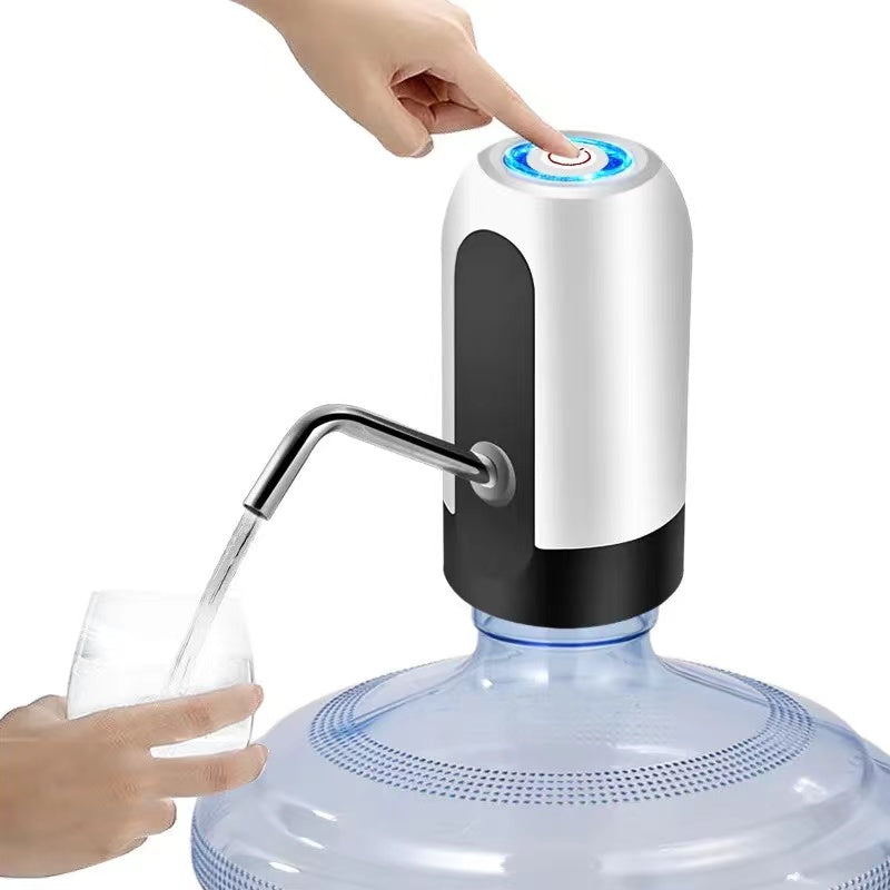 Water Dispenser, USB Charging Water Dispenser Pump Automatic Drinking Water Jug Dispenser for Universal 2-5 Gallon Office Camping Kitchen