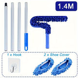 Fan Cleaner Brush with Long Rod Flexible