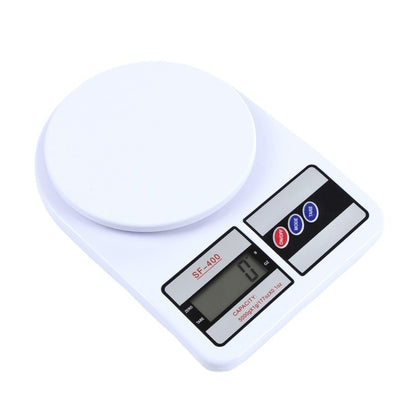 Digital Kitchen Food Weighing Scale For Healthy Living, Home Baking, Cooking, Fitness & Balanced Diet. | Weighing Scale With Digital Display Atom SF 400 10Kg x 1gms with 2 Batteries Included