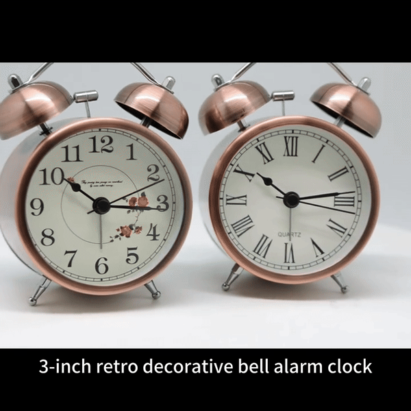 Big Copper Alarm Clock