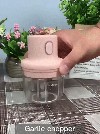 Mini Electric Garllic Food Chopper 250 ml